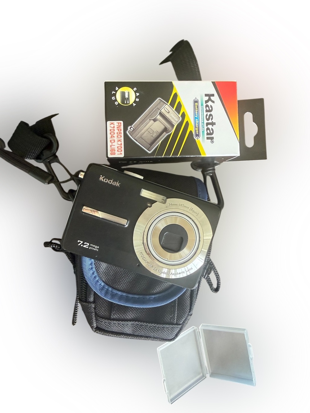Kodak EasyShare M763 7.2MP CCD Digital Camera Tested Bundle